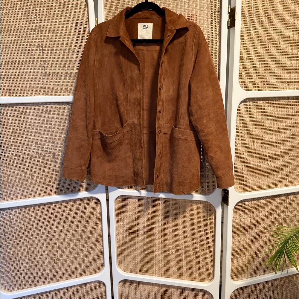 Sézane Will Jacket in Suede - Picture 5 of 5